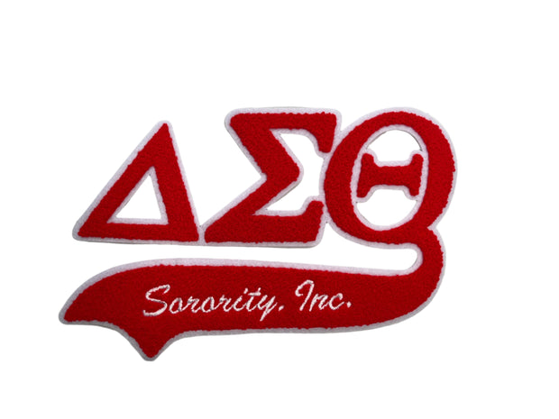 Delta Sigma Theta Sorority Inc Chenille Patch