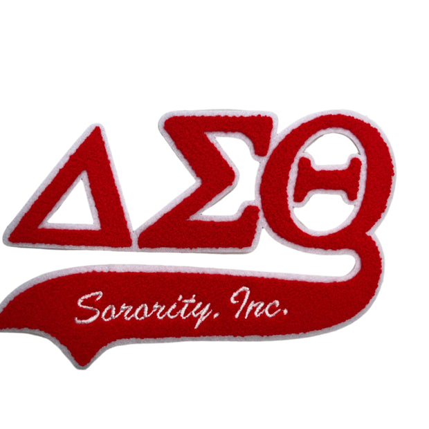 Delta Sigma Theta Sorority Inc Chenille Patch
