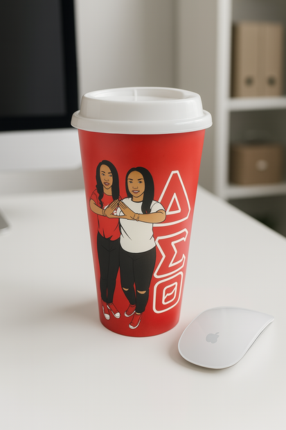 ΔΣΘ Reusable Coffee Cup