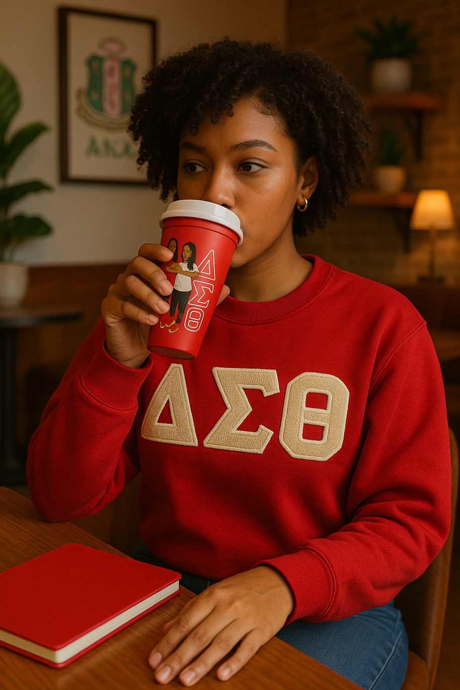 ΔΣΘ Reusable Coffee Cup