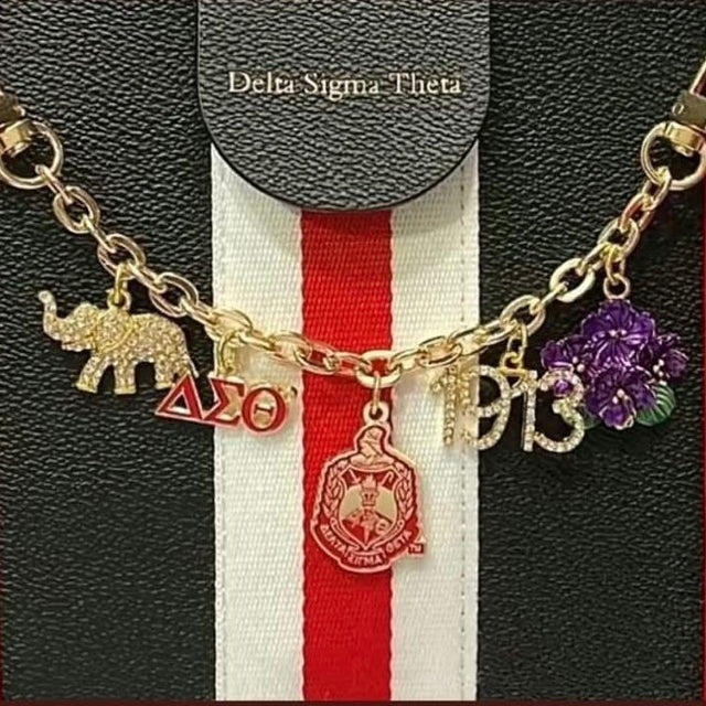 Delta Sigma Theta Purse Chain