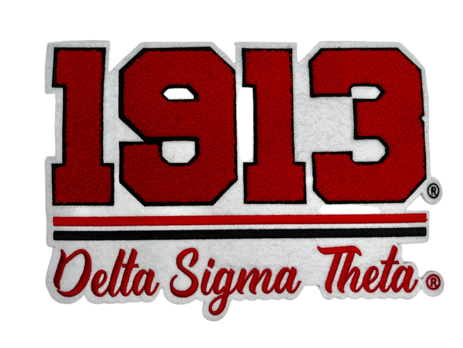 Delta Sigma Theta 1913 -  Chenille Patch