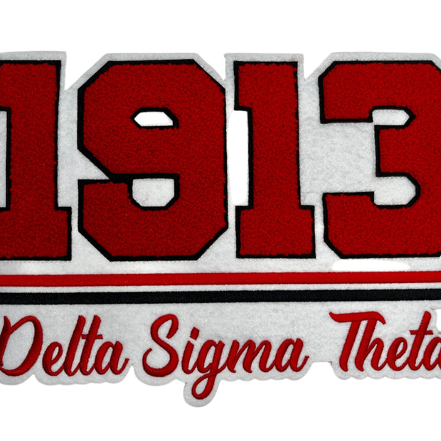Delta Sigma Theta 1913 -  Chenille Patch