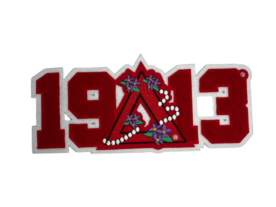 Delta 1913 Pyrmaid Chenille Patch