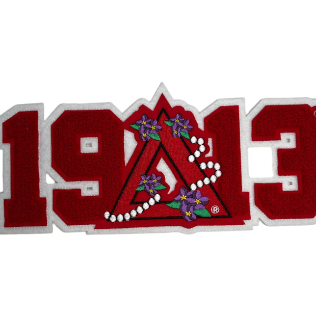 Delta 1913 Pyrmaid Chenille Patch