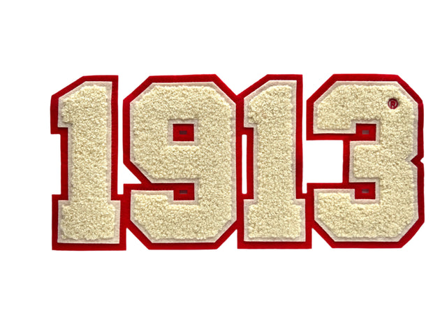 1913 Chenille Patch