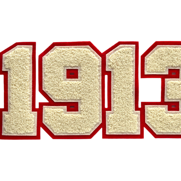 1913 Chenille Patch