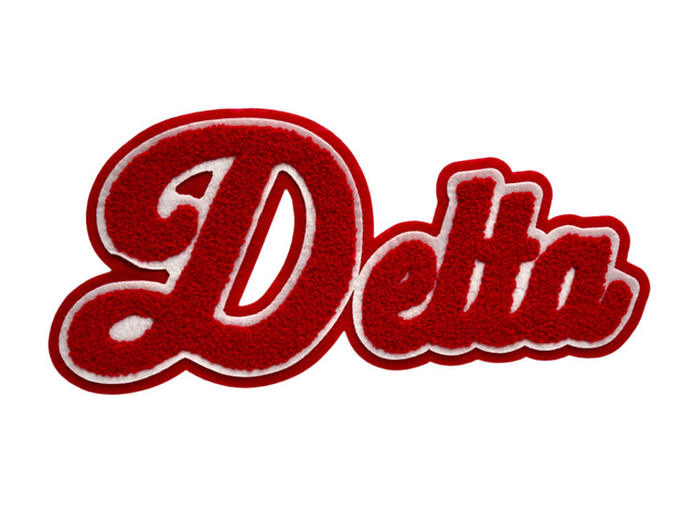 Delta Chenille Patch