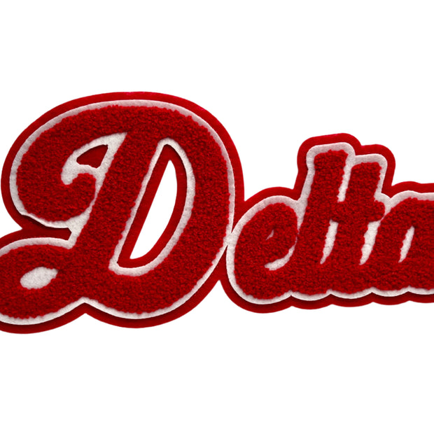 Delta Chenille Patch