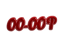 Delta OO-OOP Chenille Patch