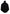 Black Chenille Shield