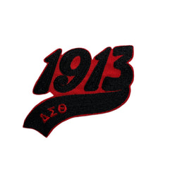 1913 Black and Red Patch