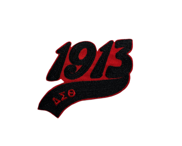 1913 Black and Red Patch