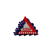 Delta Pyramid with Violets Patch