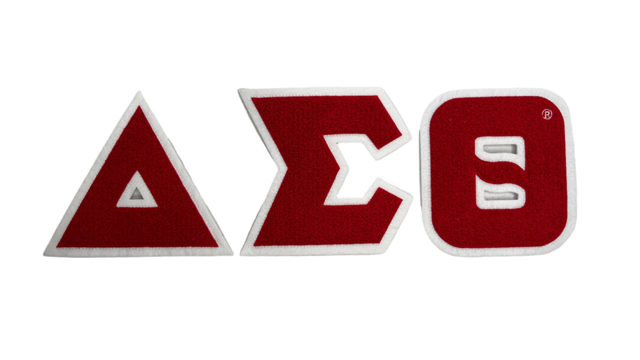 Delta Sigma Theta - Greek Letters Chenille