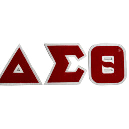 Delta Chenille Greek Letters