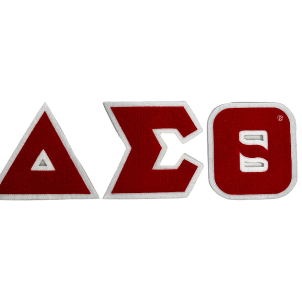 Delta Chenille Greek Letters