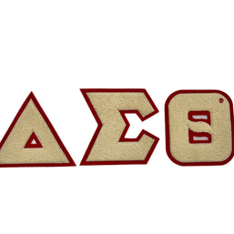 Delta Chenille Greek Letters