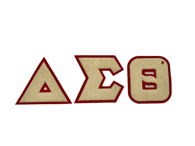 Delta Chenille Greek Letters