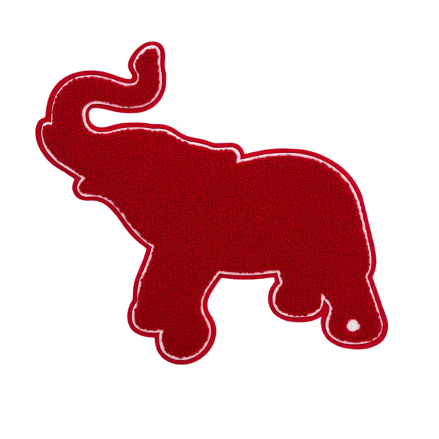 Elephant Chenille Patch