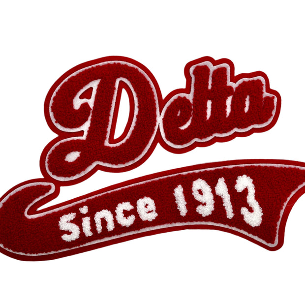 Delta Since 1913 Chenille Patch