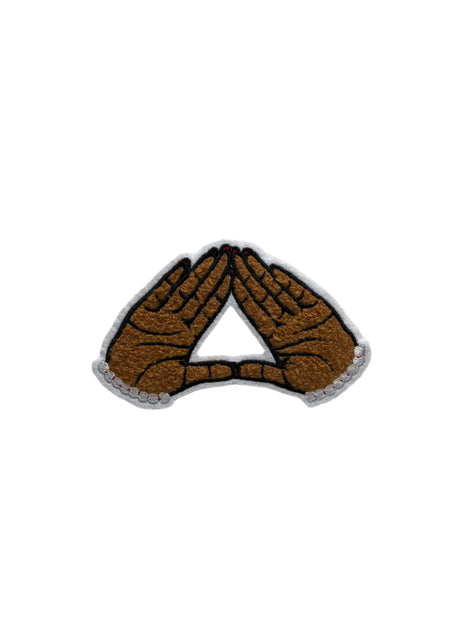 Delta Chenille Pyramid Hands Patch
