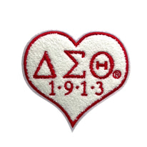 1913 Delta Heart Chenille Patch