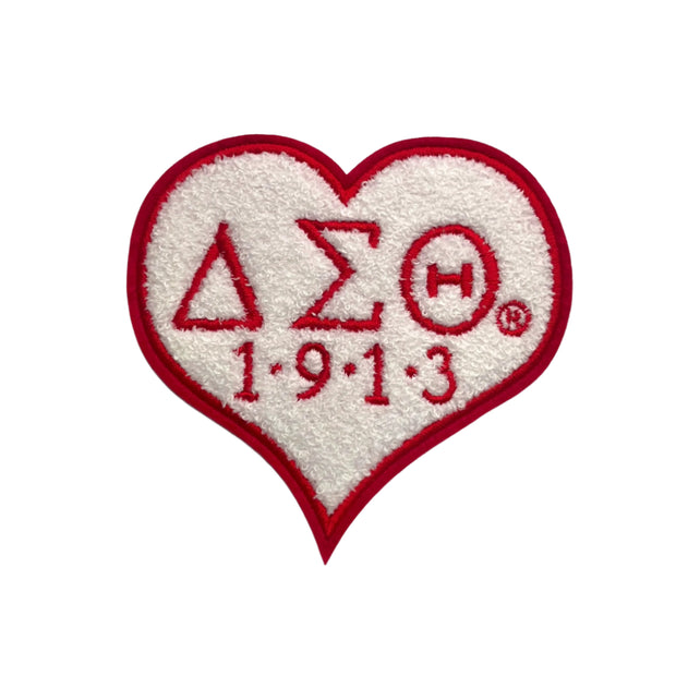 1913 Delta Heart Chenille Patch