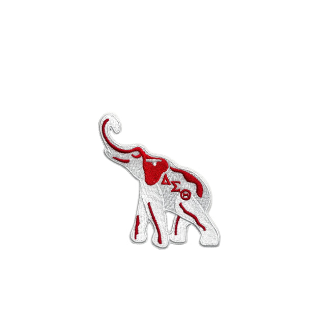 White + Red Elephant