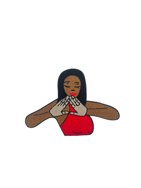 Pyramid Hands Chenille Patch