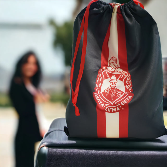 DST Striped Shoe Bag