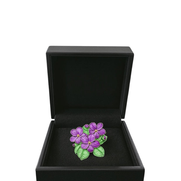 ΔΣΘ Violet Brooch