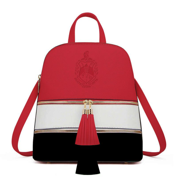 Delta Zippered Bookbag