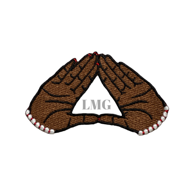 DST Hand Sign Iron-on Patch