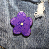 DST Violet Pin