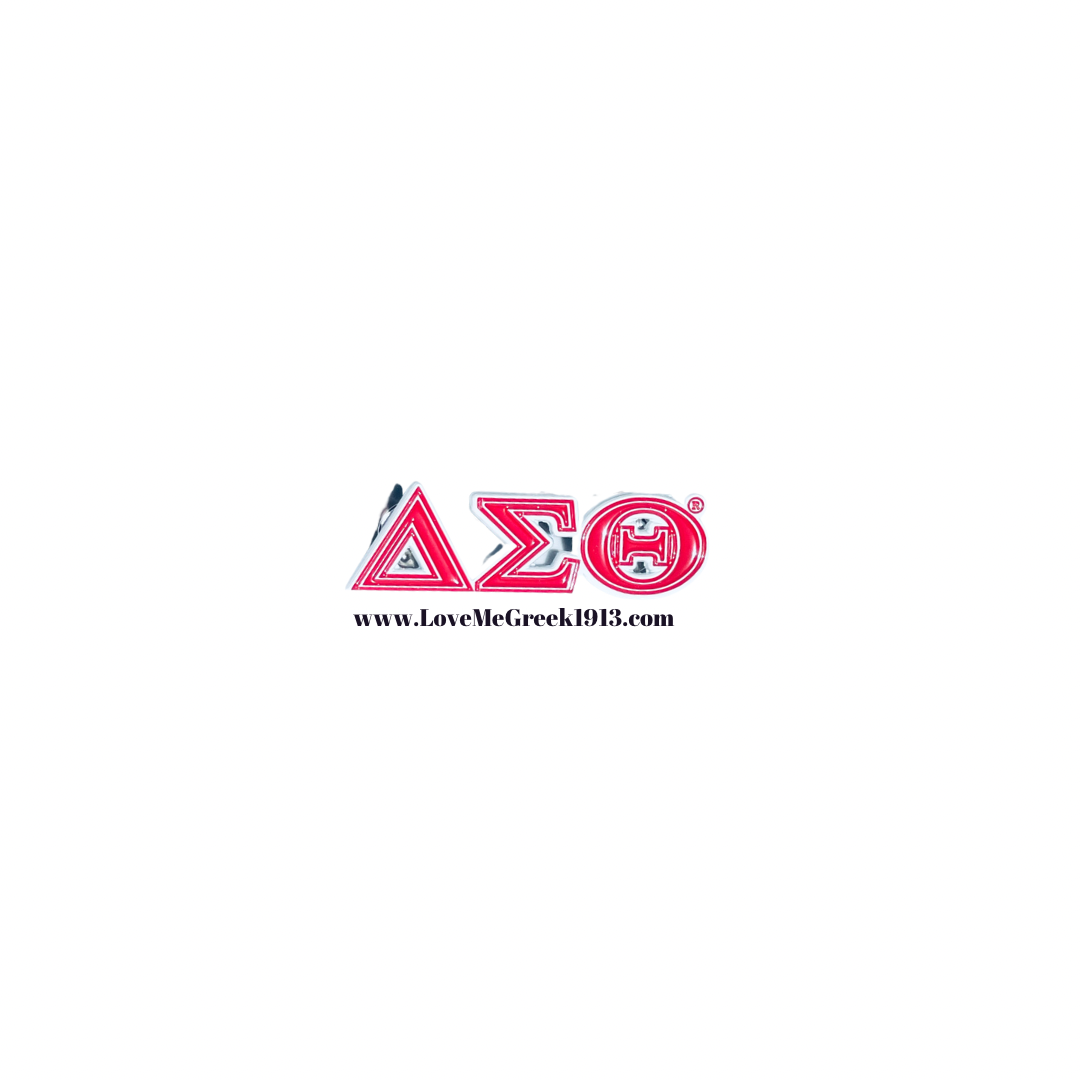 DST Greek Letter Pin