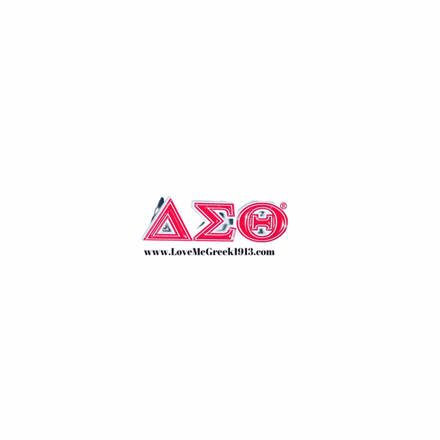 DST Greek Letter Pin