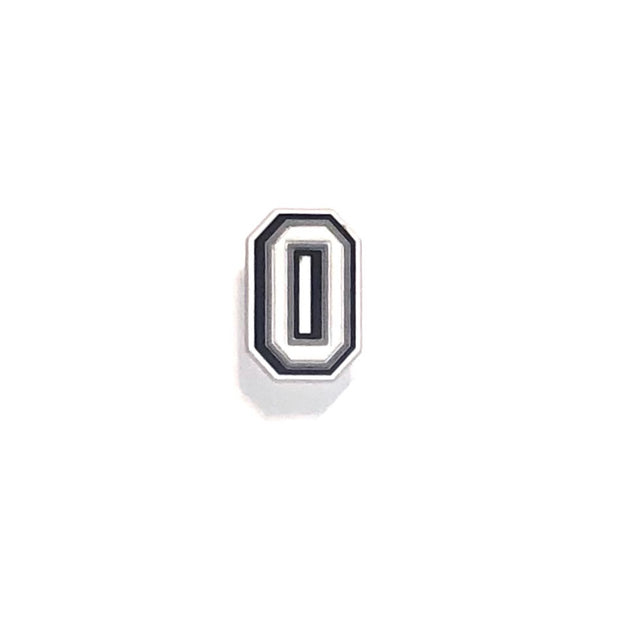 Numerical Croc Shoe Charm