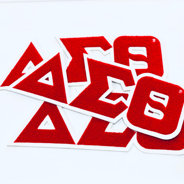 Delta Sigma Theta Greek Letters Iron-On Patch