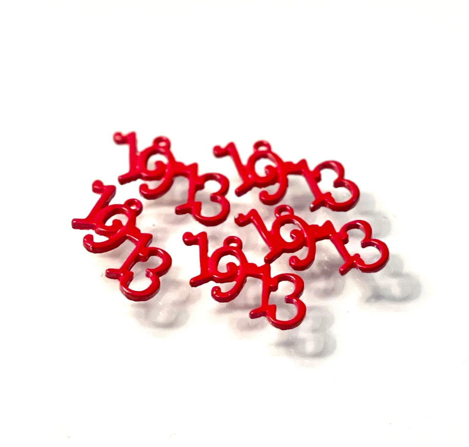 DST Red 1913 Charm