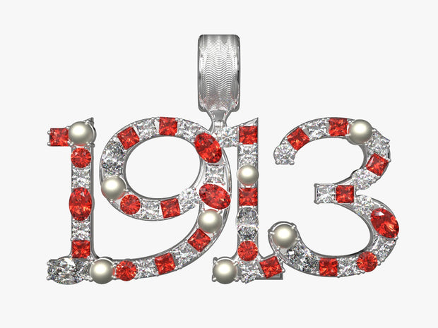 DST 1913 Mixed Stone Necklace