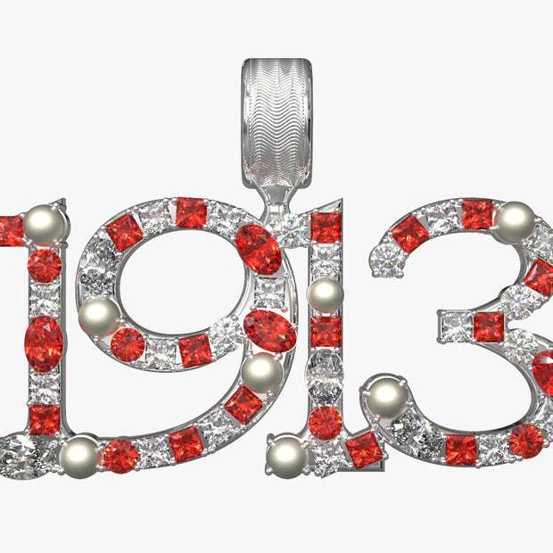 DST 1913 Mixed Stone Necklace