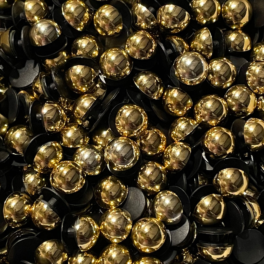 Gold Pearl Shoe Bitz Charm