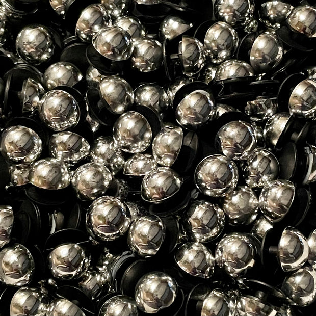 Silver Pearl Shoe Bitz Charm