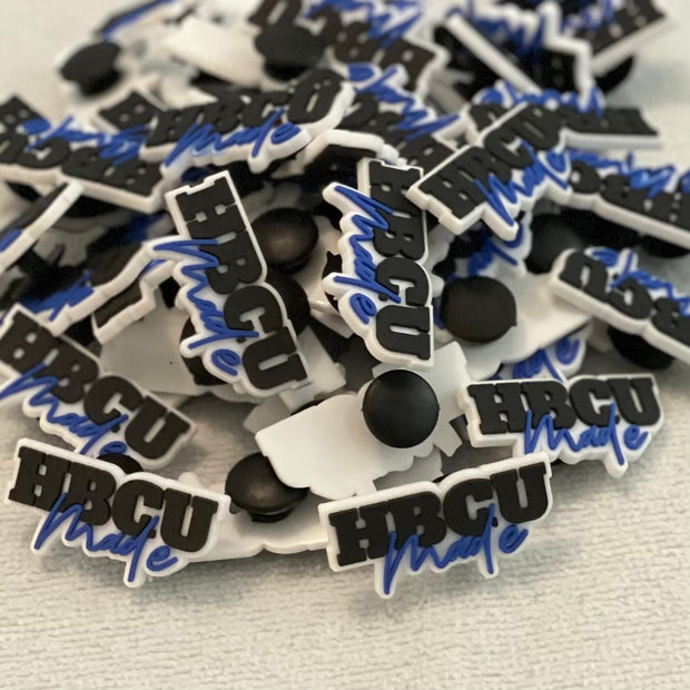 HBCU Made Croc Shoe Charm -- Blue