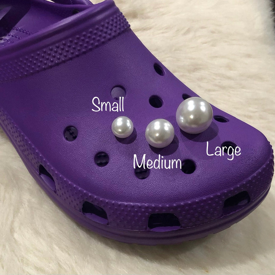 Pearl Shoe Charm set
