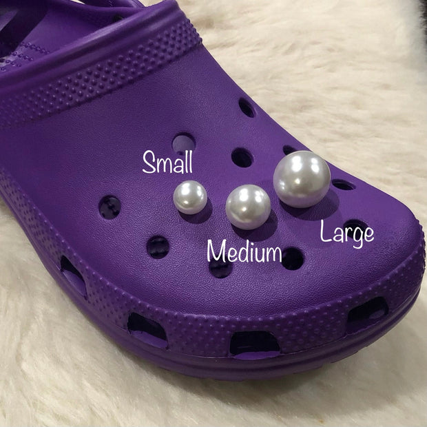 Pearl Shoe Charm set