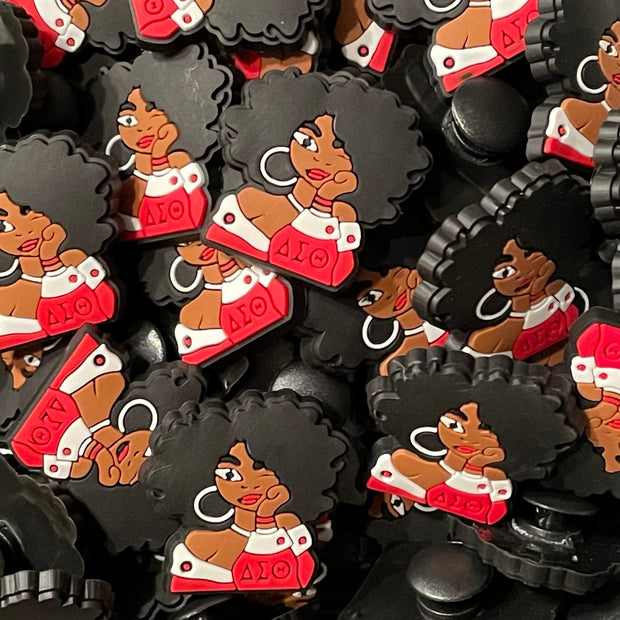 DST Lady Croc Shoe Charm