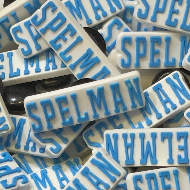 Spelman (White) Shoe Charm