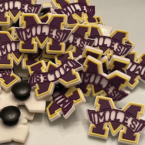 Miles University Shoe Charm